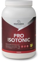 Neapharma isotone sportdrank - Frisse Tropical smaak - 43 bidons - plakt nooit - Neutrale pH