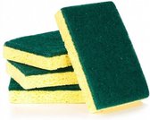viscose spons geel 11 cm 4 stuks