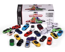 Majorette Porsche 20 + 2 Stuks Discovery Pack - Die-Cast - 7,5 cm - Vanaf 3 jaar - Speelgoedvoertuig