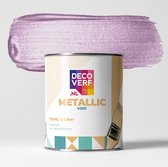 Decoverf metallic verf mauve paars, 750ml