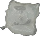 Otto Keramik schaal bladvorm opaal - Decoratief schaal van keramiek - Keramiek schaal - Decoratieve schaal - Fruitschaal - Keramiek design