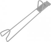 fleshouder Walltech 35 cm staal zilver