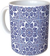 Mug Wit - Blauw de Delft II - 300ml