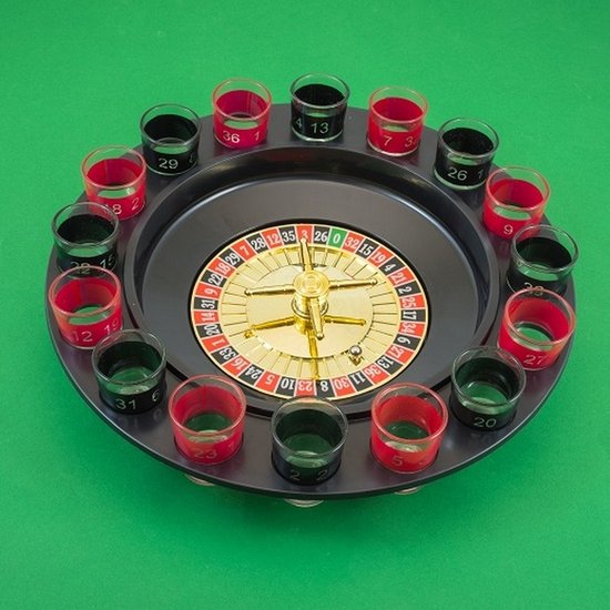 Thumbnail van een extra afbeelding van het spel Drinking Roulette - 16 Shotjes - Winning