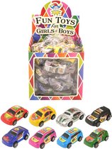 Cadeaux à distribuer voitures à tirer (10 pièces) - friandises - Klein speelgoed - sac à main - livraison gratuite