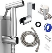 Handbediende bidet sproeier set - Handsproeier Douchekop - Hand bidet kraan - Zelfreinigend