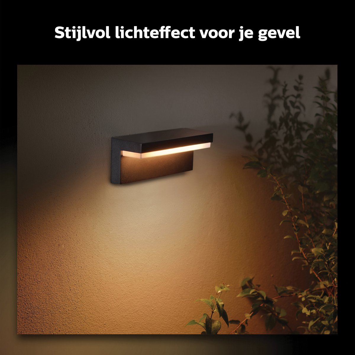 Philips Hue Nyro muurlamp - wit en gekleurd licht - zwart — afbeelding 4