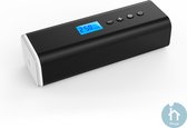 Thuys Mini Accu Luchtcompressor - Luchtcompressor - Bandenpomp op Accu - Draagbare Compressor -  Met Zaklamp - 2000 mAh Batterij - Zwart