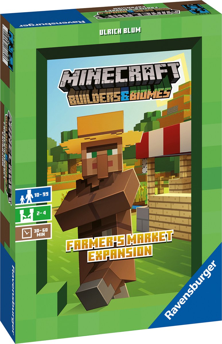 niet vriendelijk Grof Ravensburger Minecraft Uitbreiding - Bordspel | Games | bol.com