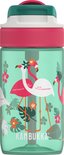 Kambukka Lagoon Drinkfles 400ml -Pink Flamingo met geïntegreerd rietje