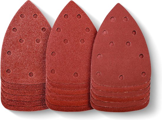 42 Stuks Schuurpapier set,Korrel van 120 tot 3000 Droog/nat Voor Schuren Schuurpapier voor het Polijsten van metaal hout auto's