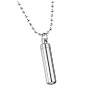 Urn ketting- RVS- As hanger-Charme Bijoux