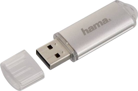 Hama Laeta USB-stick 128 GB Zilver 00108072 USB 2.0 - Hama