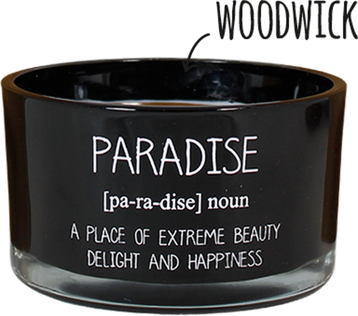 My Flame Sojakaars - Paradise - Warm Cashmere - 35 branduren zwart