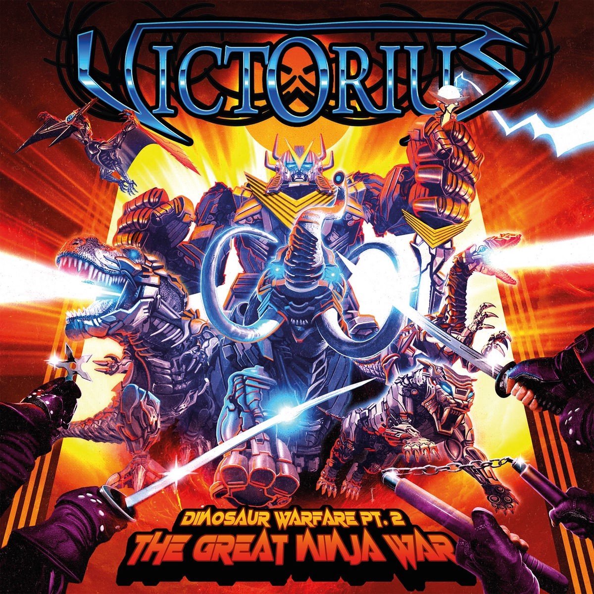 Victorius - Dinosaur Warfare Pt. 2: The Great Ninja War (CD)