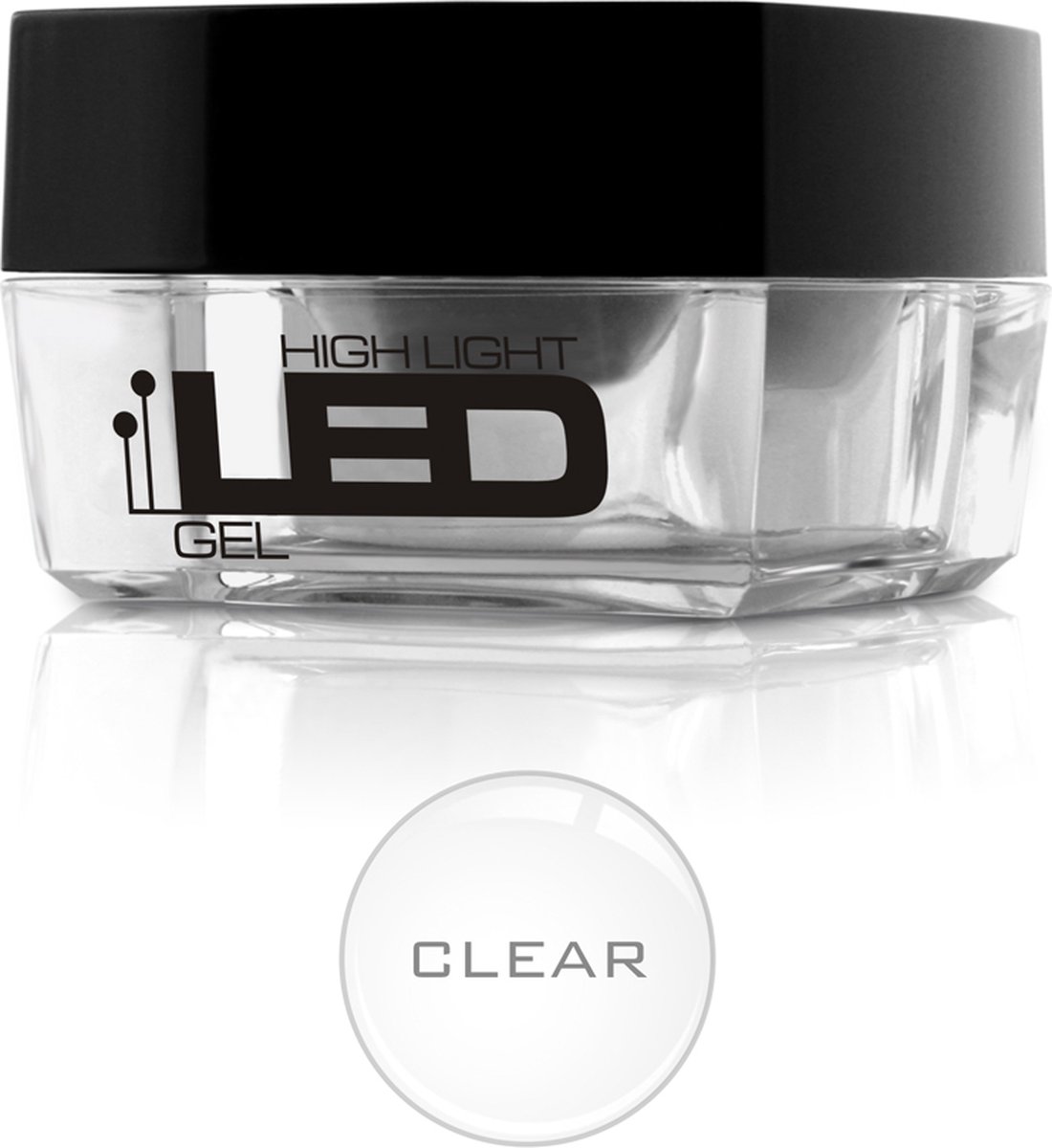 Silcare - High Light Led Gel Medium-Knelt Uniphase Gel To The Chitchokci Clear 30G