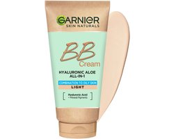 Hyaluronic Aloe All-In-1 BB Cream vochtinbrengende BB cream voor vette en gemengde huid Licht 50ml