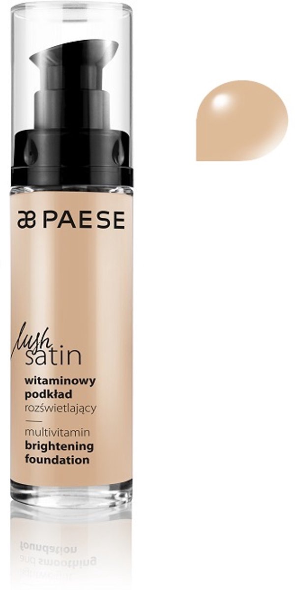 Paese - Lush Satin Multivitamin Brightening Foundation Vitamin Highlighter 32 Natural 30Ml