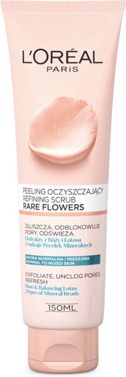 L'Oreal - Skin Expert Rare Flowers Scrub Cleansing 150Ml