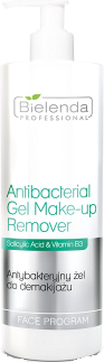Bielenda Professional - Antibacterial Gel Make Up Remover Antibacterial Face Cleansing Gel 500G