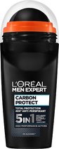 L'Oreal - Men Expert Carbon Protect 4W1 Anti-Perspirant Xxl Roll-On 50Ml
