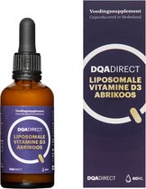 DQA Direct Liposomale Vitamine D3 Abrikoos vloeibaar