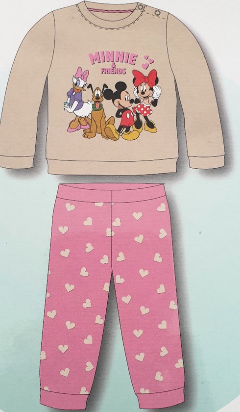 Disney Minnie Mouse et ses amis - Pyjama - Taille 62/ 68