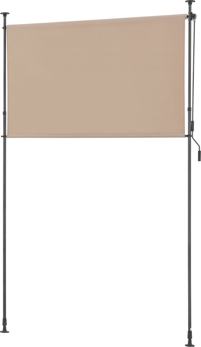 Rolgordijn voor buiten Cimarra 200x270 cm zandkleurig