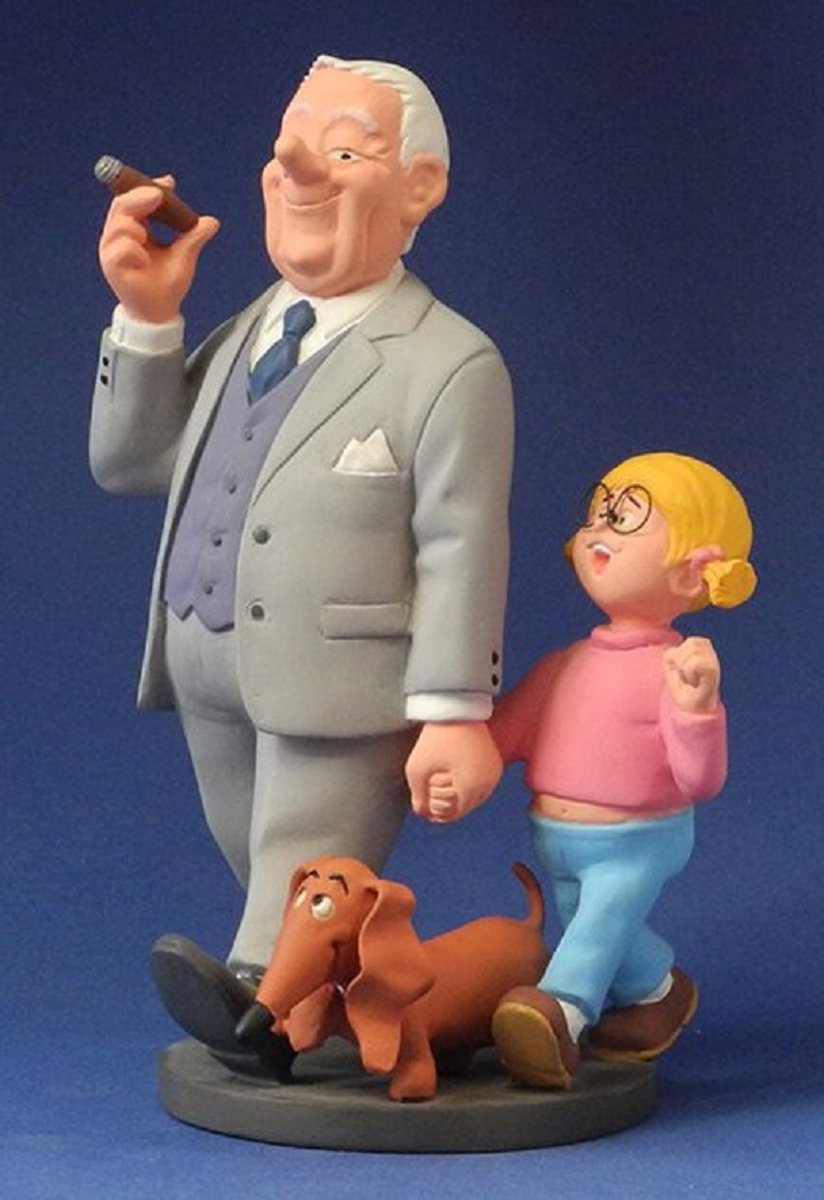 Jan, Jans en de Kinderen beeldje van Opa, Catootje en Lotje, JJ15