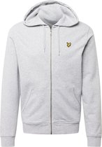 Lyle & Scott Zip Trough Hoodie Truien & Vesten - Lichtgrijs