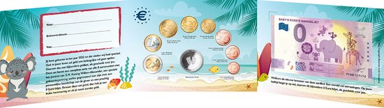 Baby's eerste geld Muntset 2022 neutraal van Royal Dutch Mint — afbeelding 2