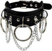 SissyMarket - Beginner sissy halsband - Type 1 - Zwart