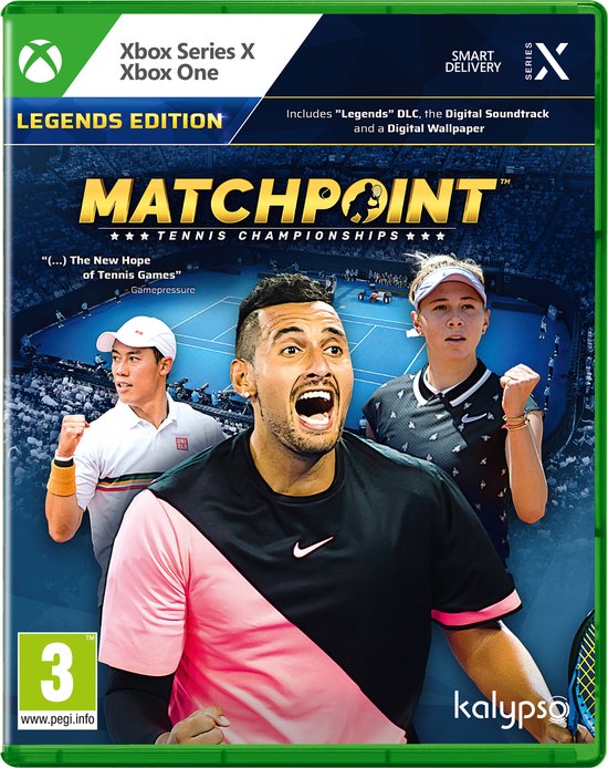 Videogame – Matchpoint – Tennis Championships – Xbox One & Xbox Series X