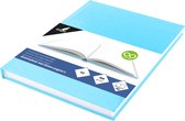 Kangaro dummyboek - A5 - pastel blauw - 160 blanco pagina's - hard cover - K-5357