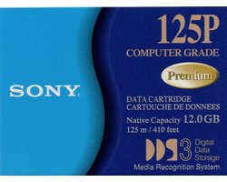 Sony - DDS-3 Data Cartridge 12GB 125m DGD125P