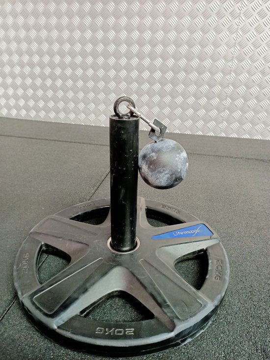 Gouden Grip Olympic Loading Pin 50mm GRATIS Griptraining E Book Olympische Laadpin Fitness Halterhouder Laden Gewicht Houder Schijvenstandaard Plate Loader Gewichten Lader 591312124