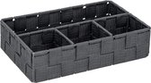 organizer Adria Small 26 x 6,5 x 17 cm polypropyleen grijs