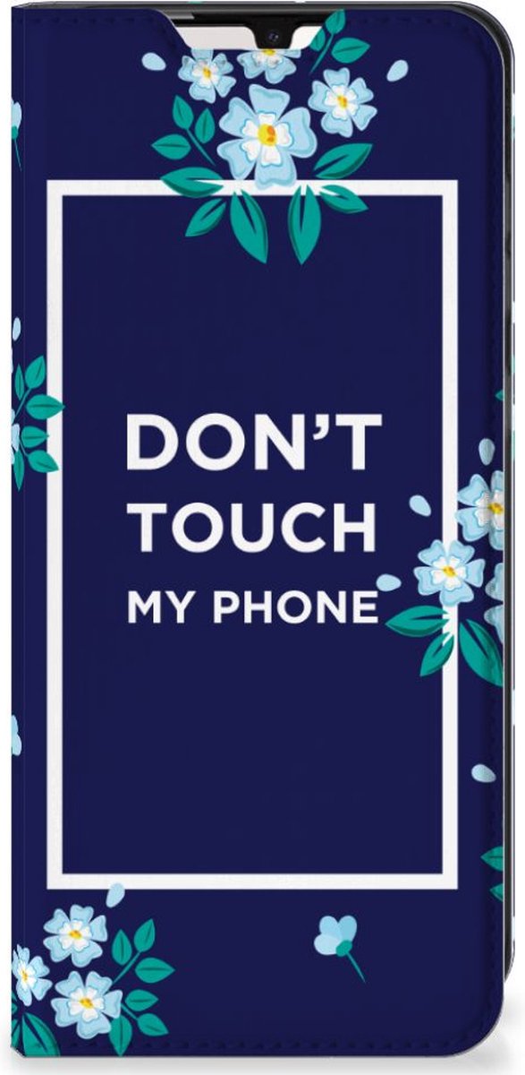 Samsung Galaxy A33 5G Design Case Flowers Blue DTMP