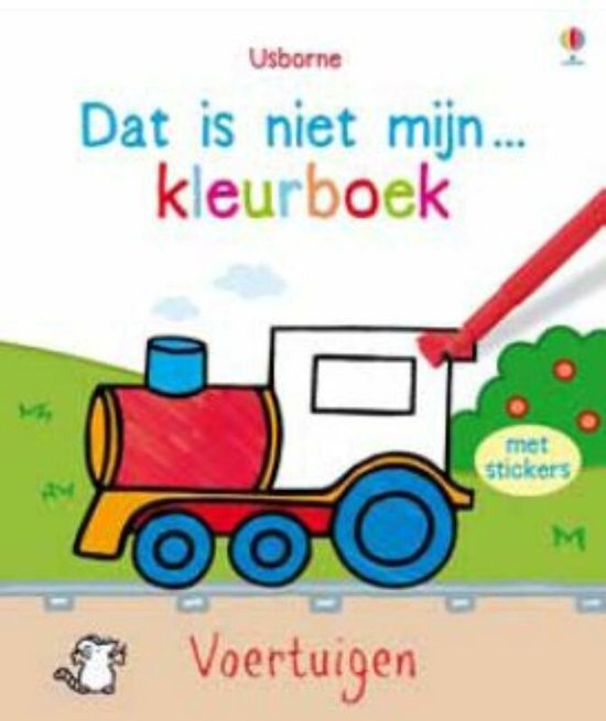 Cover van het boek 'Dit is niet mijn kleurboek... / 2 - Voertuigen'
