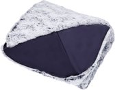 Smooth Deken - plaid - Blanket - Zachte deken - 230x250 - Blauw