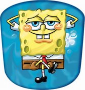 kussen Spongebob 40 x 38 x 15 cm polyester blauw/geel