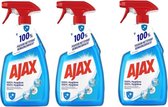 3x Ajax - 100% Hygiene Spray - 750ml