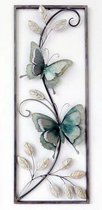 AL - Wanddecoratie - Vlinders - 28 x 73 cm