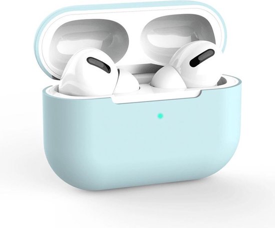 AirPods Pro Hoesje – Hemelblauw - Siliconen Beschermende Case
