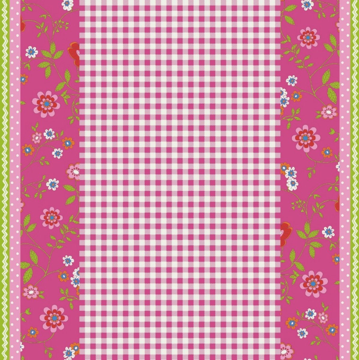 Bluuming Affairs - Behang Kinderkamer - Bloemen - Behangpapier - Roze - 0,53 x 10 M. - Bluuming Affairs