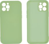 iPhone SE 2022 Back Cover Hoesje - TPU - Backcover - Apple iPhone SE 2022 - Lichtgroen