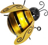 Hommel metaal wanddecoratie 13 cm