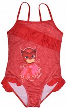 badpak PJ Masks meisjes textiel rood maat 4 jaar