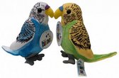 Heunec Pluche Parkiet Knuffel 19 cm Assorti