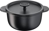 Tefal Tradition E22544 Gietijzeren Braadpan 20 cm Zwart